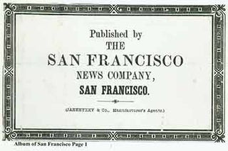Item #18-4067 Victorian Views Album of San Francisco 1880s/1890s. (Facsimile of 19th Century View...