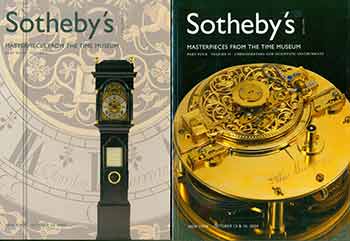 Item #18-4375 Masterpieces from the Time Museum, Part Four, Volume 1 and Volume 2. October 13 & 15, 2004. Sale # “N08039”. Lots 500 to 616, and 617 to 814. Sotheby’s, New York.