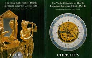 Item #18-4383 The Vitale Collection of Highly Important European Clocks, Part 1 and Part 2....