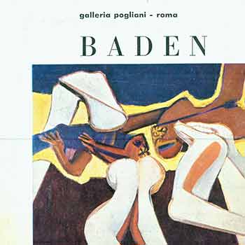 Item #18-4396 Baden. Baden, Giovanni Carandente, Galleria Pogliani, text, Italy Rome.