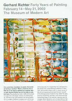 Item #18-4464 Gerhard Richter: Forty Years of Painting. February 14 - May 21, 2002. [Exhibition...