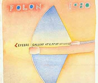 Item #18-4500 Jean-Michel Folon: Recent Works. Lefebre Gallery, April 29 to May 24, 1980....