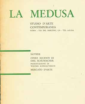 Item #18-4512 La Medusa: Studio d’Arte Contemporanea, April 1962. Numero 33: Notizie; Opere...