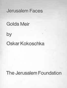 Item #18-4594 Jerusalem Faces; Golda Meir. [Prospectus announcing publication of two limited...