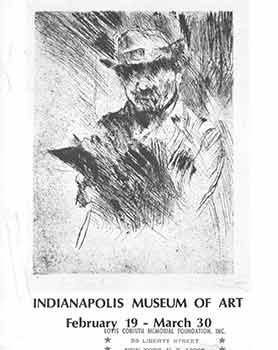 Item #18-4702 Lovis Corinth: Graphics and Oil. Indianapolis Museum of Art. February 19 - March 30, 1974. Lovis Corinth, Carl J. Weinhardt, Jr., Indianapolis Museum of Art, artist., curate.