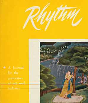 Item #18-4825 Rhythm: A Journal for the Promotion of Art Industry. Vol. X, No. 3. October Number 1962. Shrimati Asha Mukherjeem.