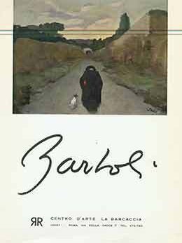 Item #18-5108 Bartoli. 11 Maggio - 15 Giugno 1971. Centro d’Arte La Barcaccia. Roma, Italia....