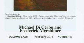 Item #18-5387 The Old Print Shop Portfolio. Michael Di Cerbo and Frederick Mershimer. Volume...