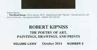 Item #18-5389 The Old Print Shop Portfolio. Robert Kipniss: The Poetry of Art, Paintings,...