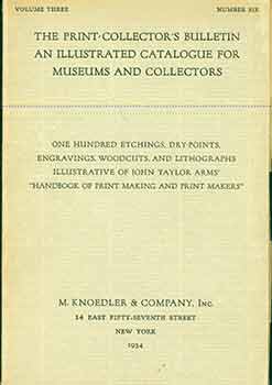 Item #18-5703 The Print-Collector’s Bulletin An Illustrated Catalogue For Museums And...