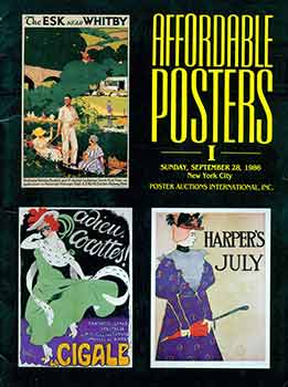 Item #18-5958 Affordable Posters 1: September 28, 1986. Jack Rennert, Terry Shargel