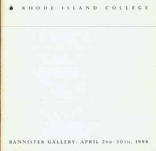 Item #18-6103 Gabor Peterdi, Misch Kohn: Rhode Island College, Bannister Gallery, April 2-30,...
