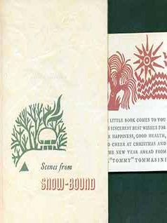 Item #18-6213 Scenes from Snow-Bound. (Hand numbered 441 of 600 copies of this Christmas keepsake...