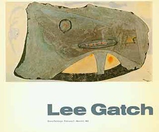 Item #18-6230 Lee Gatch: Stone Paintings. Staempfli Gallery: February 7 - March 4, 1967....