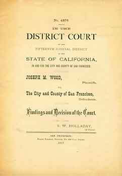 Item #18-6272 No. 4376 In The District Court of the Fifteenth Judicial District of the State of...