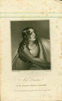 Item #18-6295 Miss Duncan as Clarinda. (Engraving). Henry Singleton, Anthony Cardon, artist,...