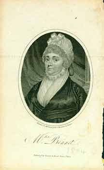 Item #18-6311 Mrs. Bennet. (Engraving). Braine, Mackenzie, artist, engraver
