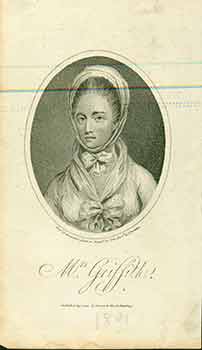 Item #18-6313 Mrs. Griffith. (Engraving). Rev. I. Thomas, Mackenzie, artist, engraver