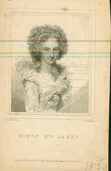 R. Cosway; W. C. Edwards - Honorable Mrs. Damer. (Engraving)