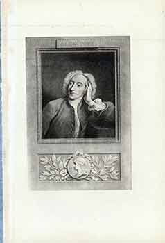Item #18-6334 Alexander Pope. (Engraving). Jean Baptiste van Loo, artist