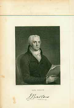 Item #18-6401 Joel Barlow. (Engraving). A. B. Durand, Robert Fulton, engraver, artist