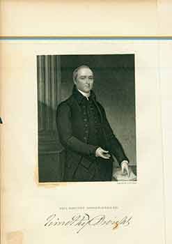 Item #18-6408 Reverend Timothy Dwight. (Engraving). John B. Forrest, Col. J. Trumbull, engraver,...