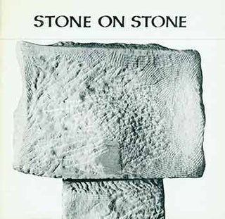 Item #18-6876 Stone on Stone. Sculpture by Kenneth Campbell. (Exhibition: University of Kentucky...