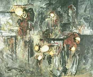 Item #18-6923 July 11 - September 30, 2003. Requiem for War: Paintings by Hans Burkhardt. Jack...