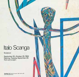 Item #18-7103 Italo Scanga: Sculpture. September 20 - October 29, 1983. Delahunty New York, New...