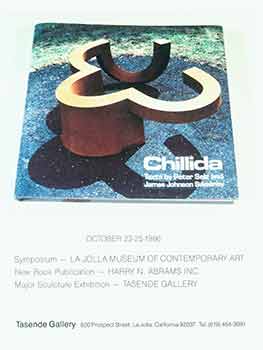 Item #18-7471 October 23-25-1986. Eduardo Chillida. Symposium - La Jolla Museum of Contemporary...