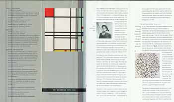 Item #18-7596 Piet Mondrian 1872 - 1944. (Exhibition dates: February 3 - April 4, 2004). National Gallery of Art.