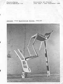 Item #18-7624 Fischli/Weiss: MATRIX/BERKELEY 118. University Art Museum. Late June - late...