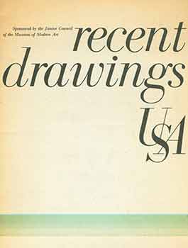 Item #18-7649 Recent Drawings U.S.A: Museum of Modern Art Bulletin, Volume 28, No. 4, 1956....