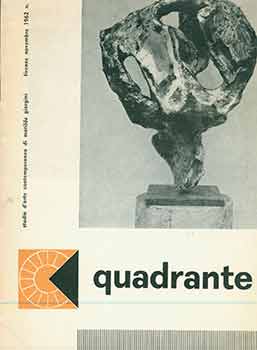 Item #18-7655 Quadrante, November 1962. No. 16. Andre Bloc [Exhibition from November 10 through...