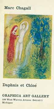 Item #18-7683 Marc Chagall: Daphnis et Chloe. 196[8]. Graphica Art Gallery. Detroit, Michigan....