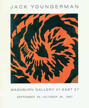 Item #18-7717 Jack Youngerman: September 29 - October 26, 1987. Washburn Gallery, New York, NY. [Exhibition brochure]. Jack Youngman, Washburn Gallery, artist., New York.