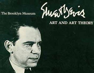Item #18-7748 Stuart Davis: Art and Art Theory. An Introduction. The Brooklyn Museum, New York....