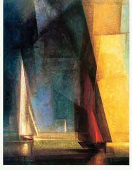 Item #18-7810 Catalogue Raisonne of Paintings by Lyonel Feininger. [Prospectus brochure, only]. Lyonel Feininger, Achim Moeller Fine Art, artist., New York.