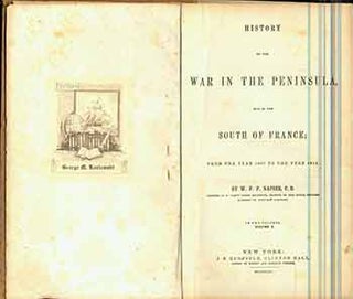 Item #18-7868 History of the War in the Peninsula and in the South of France - from A.D. 1807 to...