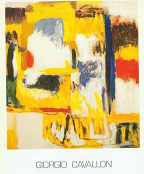 Item #18-7920 Giorgio Cavallon: Selected Paintings. October 2 - October 25, 1986. Gruenebaum...