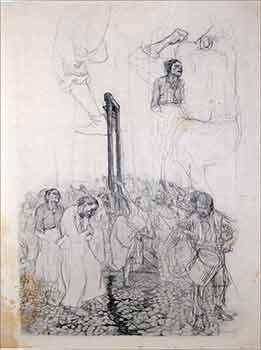 Item #18-7998 Tanz um die Guillotine, 1901 (The Dance of the Guillotine) (Facsimile of pencil...
