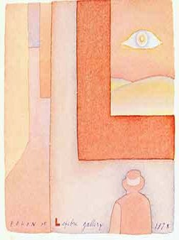 Item #18-8282 Jean-Michel Folon: Mainly Recent Watercolors. April 25 to May 27, 1978. Lefebre...