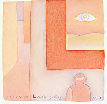 Item #18-8282 Jean-Michel Folon: Mainly Recent Watercolors. April 25 to May 27, 1978. Lefebre Gallery, New York, NY. [Exhibition catalogue]. Jean-Michel Folon, Ellen Schwartz, Lefebre Gallery, text., New York.