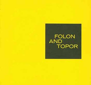Item #18-8284 Folon and Topor. April 4 through May 11, 1972. The Arts Club of Chicago. Chicago,...