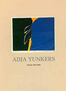 Item #18-8643 Adja Yunkers: Prints, 1942-1982. February 21-March 28, 1982. Bobbitt Visual Arts Building, Albion College, Albion, MI. [Exhibition catalogue]. Adja Yunkers, David Acton, Nicholas Calas, Andrew Forge, Edward B. Henning, Albion College, artist., cur., text., Albion.
