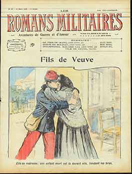 Item #18-8816 Les Romans Militaires: Issue No. 34. (Title page only.) Fils de Veuve. Les Romans...