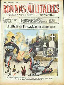 Item #18-8821 Les Romans Militaires: Issue No. 29. (Title page only.) La Bataille du...