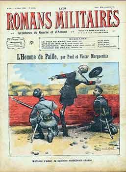 Item #18-8822 Les Romans Militaires: Issue No. 28. (Title page only.) L’Homme de Paille, par...