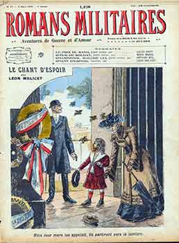 Item #18-8823 Les Romans Militaires: Issue No. 27. (Title page only.) Le Chant D'Espoir par Léon...