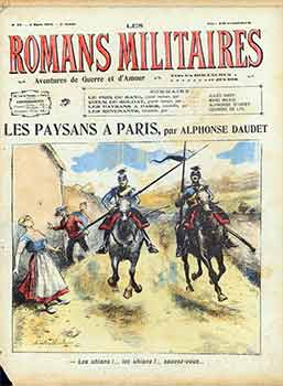 Item #18-8824 Les Romans Militaires: Issue No. 26. (Title page only.) Les Paysans A Paris, par...